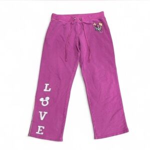 Disney Pink Lounge Wide Leg Pants